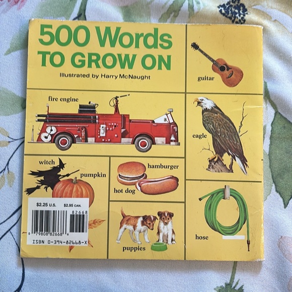Vintage 500 Words to Grow On Book - Picture 2 of 7